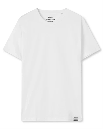 Mads Nørgaard - Fine Jersey Thor T-Shirt - White